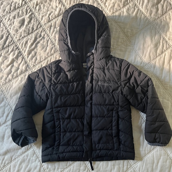 Columbia Kids Dark Puffer Jacket - Picture 1 of 4